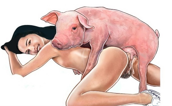 Pig have sex with woman 💖 Pig On A Spit Sex Girl - Porn Phot